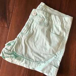 FREE Delia's Evan Size 0 Mint/Teal Shorts